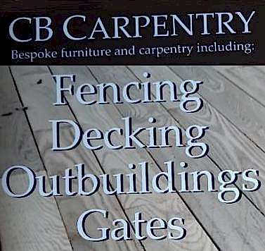 CB Bespoke Carpentry, Fencing & Decking logo