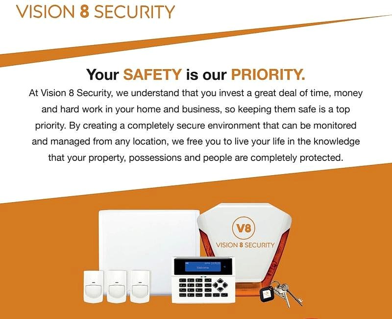 Vision 8 Security logo